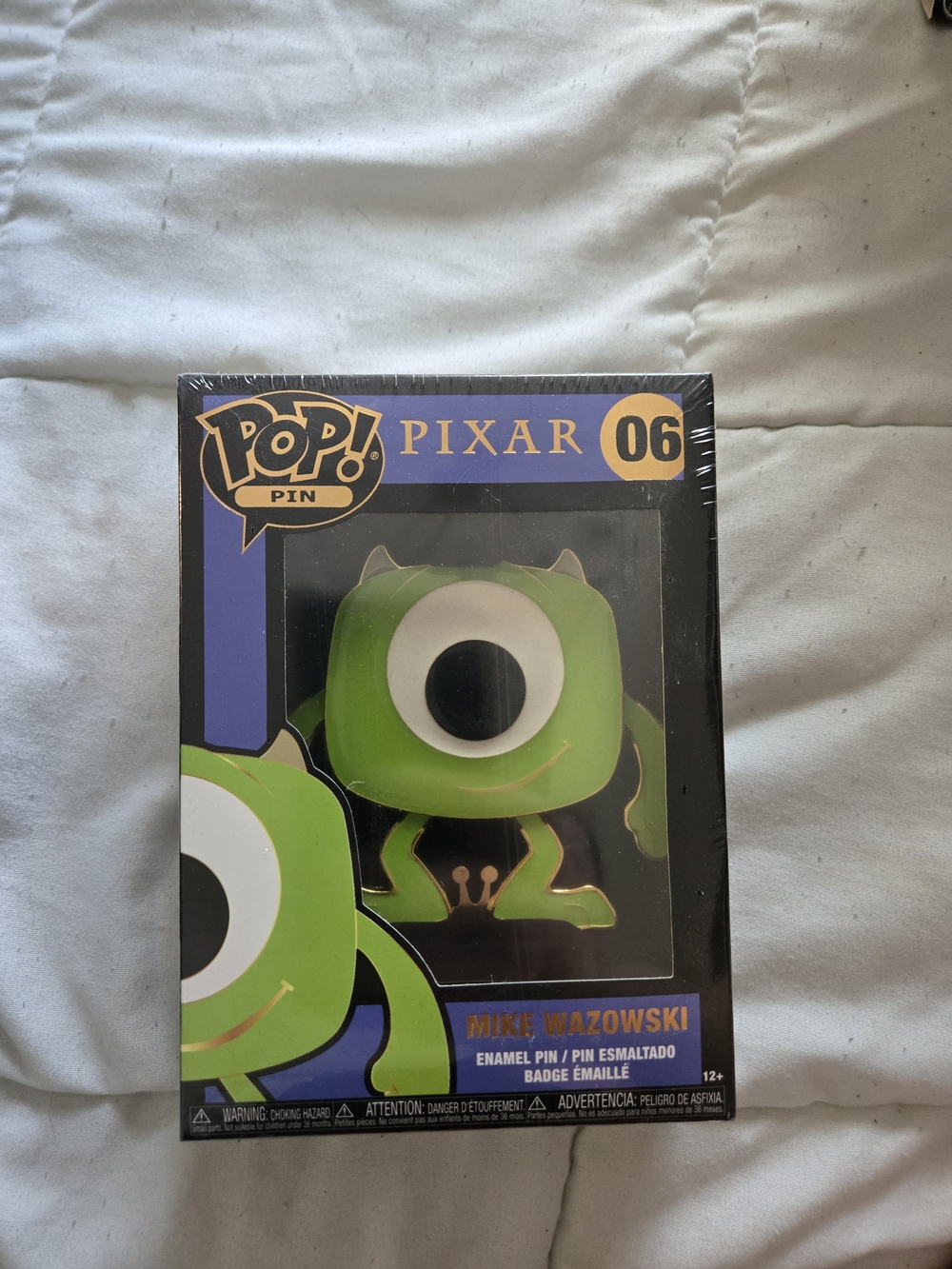 Funko POP! Pixar Mike Wazowski Enamel Pin